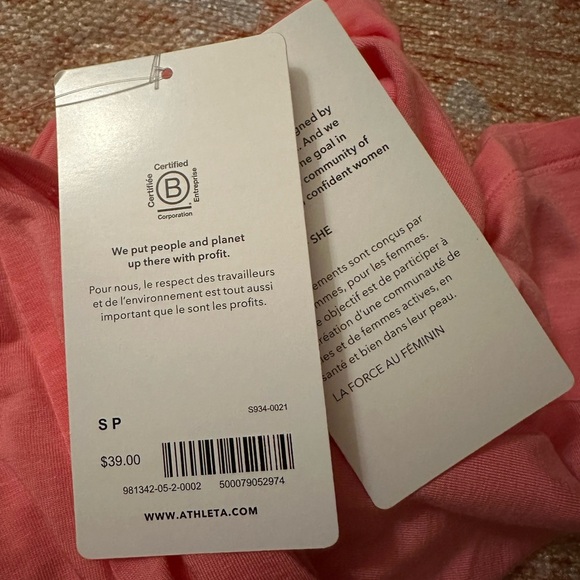 NWT ATHLETA NIGHTTIME BLISS SLEEP CAMI Flowy Soft Lightweight in Pink Size S - Picture 2 of 8